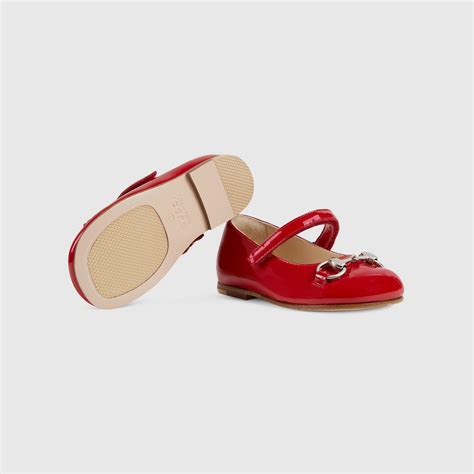 gucci horsebit toddler ballet